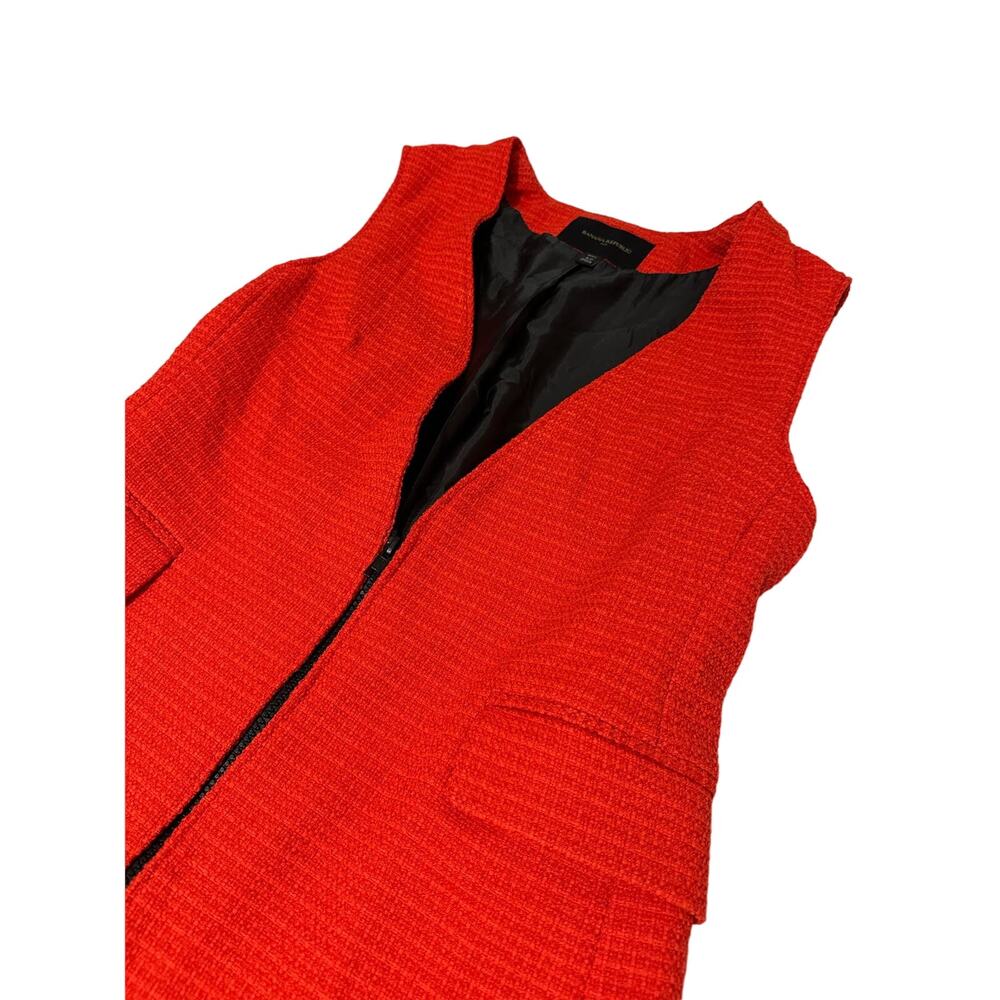 Banana Republic Orange Woman's Zip Vest Size SP